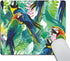Smooffly Custom Colorful Parrots and Exotic Flowers Gaming Mouse Pad - Rectangle Non-Slip Rubber Mousepad