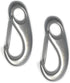 US Stainless 2 Pieces Stainless Steel 316 Spring Snap Lobster Claw 4"