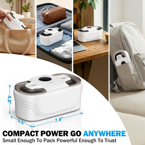 48KHz 400ML, Ultrasonic Cleaner, Jewelry Cleaner Ultrasonic Retainer Cleaner for Eyeglasses Rings Watch Band Necklace