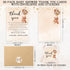 50 Sets 4 6 Inch 50 Kisston Bear Baby Shower Thank You Cards x Bear Greeting Cards with Envelopes and Stickers Gift