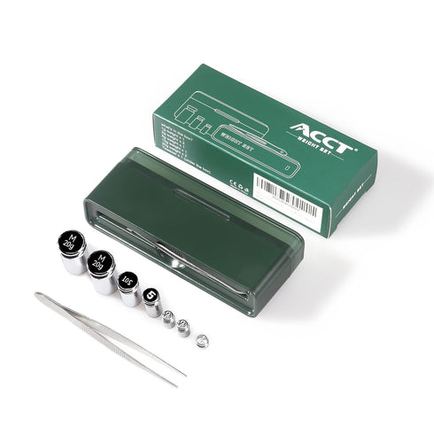 ???????? Calibration Weight Set, 1g 2g 5g 10g 20g for Digital Scale Balance with Calibration Tweezer