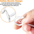 FSAH 50 1 Pcs Screw-in Hooks for Outdoor String Lights, Q Hangers Hooks for Outside, Swivel Hanging Basket Patio Hooks