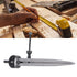 Dovetail Guide, Flat Leg Spring Marking Gauge 7.1in Adjustable Carbon Steel Woodworking Dividers Compass Caliper
