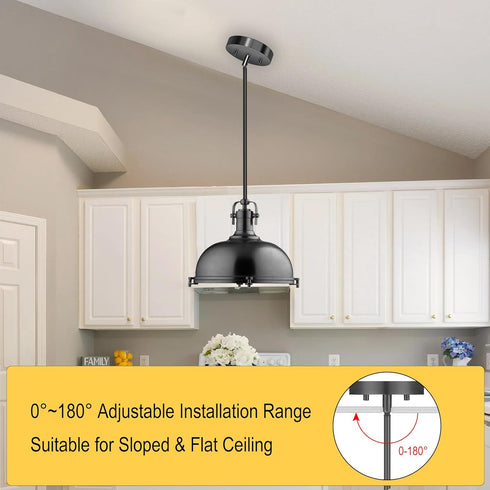 10 12-inch M10 180 Pieces Threaded Extension Poles Lighting Fixture Downrods Stems & Degrees Sloped Ceiling Adapter