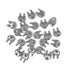 24PCS M4 5/32 Inches Stainless Steel Wire Rope Cable Clip Clamp