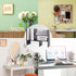 ShellKingdom Desk Shelf Organizer, Desktop Shelves, Adjustable Desktop Corner Shelf, Bookshelf Storage Rack and Cubicle