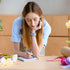 Chivao Metal Beadable Pens, Assorted Colors, Bulk Bead Pens, Black Bling Ink, 10 Pieces with Refills