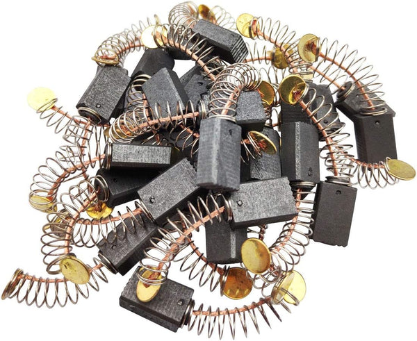 Electric Motor Carbon Brushes, 30Pcs Replacement Repair Kit for Power Tool Parts