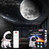 JIWYJOT Upgraded Planetarium Projector with White Noise & Bluetooth Speaker, Astronaut Space Light