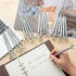 PASISIBICK 20 Silver Diamond Pens, Cute Beautiful Ballpoint Pens for Women, Wedding Coworkers Crystal Gifts