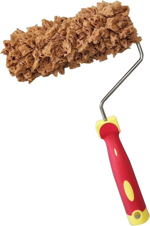 (RM478K-TZ) Hanroy Sponge Paint Roller Kits, Texture Sponge Paint Roller Decor Art Painting Roller for Home Wall