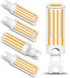 G9 LED Bulb Dimmable, 75W 80W Halogen Equivalent, Warm White 2700K, 8W 800LM, Pack of 5