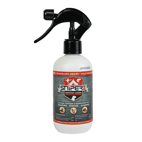 SNiPER II Disinfectant Cleanser and Odor Eliminator, Cleaner for Outdoor Disinfecting Purposes,