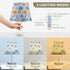 3 ALAZA Bedside Lamp Fish Blue Ocean Table Lamp for Bedroom Desk Lamp with USB Port LED Nightstand Color Temperatures