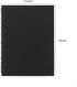 DSTELIN 10 inch x 7.5 inch, 100GSM, Blank Spiral Notebook, 1-Pack, Soft Cover, Sketch book, 120 Pages / 60 Sheets, (Black) by DSTELIN