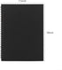 DSTELIN 10 inch x 7.5 inch, 100GSM, Blank Spiral Notebook, 3-Pack, Soft Cover, Sketch book, 120 Pages / 60 Sheets, (Black)