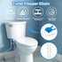 Toilet Chain Replacement Kit: 3Pcs 9.5 Stainless Steel Toilet Flapper Handle Chain with Hook Ring, Silver