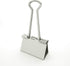 Silver Binder Clips, Large (Jumbo) 2 Inch (50 mm), Assorted Size Metal Fold Back Clips, 12 Count