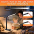 BOKELUNA 2 1 3500-6500K Dimming 5 in LED Desk Lamp - Magnetic Desk Lamp with Phone Holder & USB Charging Port for Home