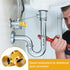 50PCS 1/4 Flare Cap, HVAC Valve Caps with Neoprene O Ring Seal, Round Brass Refrigerant Locking Caps