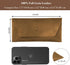 succor Genuine Leather Cash Envelopes for Men, Reusable Budget Wallet, Retro Clutch for Minimalist