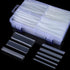 XHF 205 PCS 8 Size Length 3.5" Clear 3:1 Waterproof Automotive Electrical Heat Shrink Tubing Assortment Kit