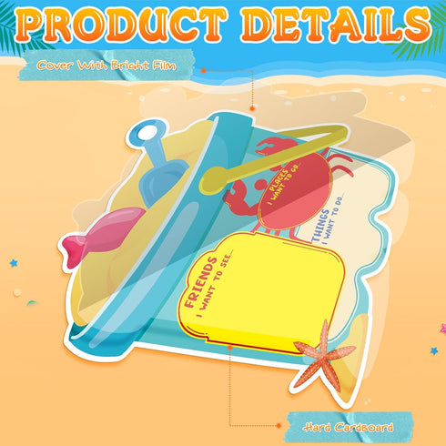 Tenceur 69 Pcs Summer Bulletin Board Decorations Set, Summer Bucket Lists Cutouts for Classroom Door Decor