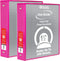 BAZIC 3 Ring Binder 1.5" Economy View Binders Organizer - Fuchsia, Round Ring, Holds 250 Sheets, 2-Count