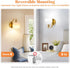 15 VerRon Rechargeable Battery Operated Wall Sconce with Milky White Glass Lampshade, Wireless Wall Scone Decor