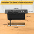 Kungfuking Recessed Power Strip - Conference Outlet Desktop Power Grommet with 2-Socket & 2-USB Ports
