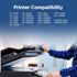 TN450 High Yield Compatible Toner Cartridge Replacement for Brother TN420 TN-450 (4 Black Pack)