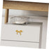 Bow Cabinet Handles Stylish Brass Pull Knobs for Wardrobes Shoe Cabinets Bedside Tables Decorative Bow Design Furniture