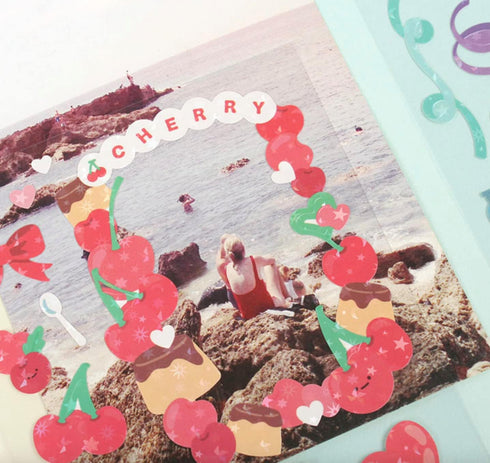 Cute Essential Kawaii Aesthetic Stationery Sticker Pack - 8 Sheets (258+ Stickers) for Planners, Journals, Gifts