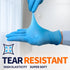 Medical Nitrile Exam Gloves, 100 Pcs Latex-Free & Powder-Free Non-Sterile Food Safe Cleaning Disposable