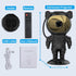 Hiya-Naya 360 Astronaut Star Projector Galaxy Light with Timer and Remote Control, Adjustable Starry Night Light