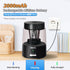 Electric Pencil Sharpener Heavy Duty Blade, Rechargeable Battery Powered for 6-8mm Colored Pencils, Auto Stop