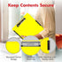 Dexas Slimcase 2 Storage Clipboard, Neon Yellow, Office Supplies Clipboards for Organizing, A4 Holder