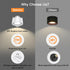 Set 3 13 Dimmable 360 Pack LED Wall Sconces of Two, Rechargeable Battery Operated Wall Lights with Remote, Wall Lamp