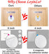 Office Door Sign - Do Not Disturb, Come in Welcome, Out of Office, in a Meeting, Back Soon, Working Remotely (6 Inch,