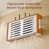 OVECIOPO 13.9"x4.33"x7.68" Router Shelf Wall Mount, WiFi Router Box Hider & Modem Storage Box with Cable Holes | Cable