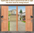 Anti-Theft Video Doorbell Mount, No-Drill Mounting Bracket Accessories for Most Models, Houses, Apartments, Businesses