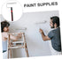 Mikikit Roller Stand for Tv Line Support Structure Non Slip Design Chic American European Style for Living Room Bedroom