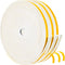 Yotache Weather Stripping for Doors and Windows, Foam Insulation Sealing Gasket Tape, 1/4" x 1/8", Total 50 Feet Long