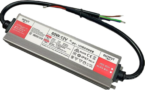 UrbanHui IP67 (12V36W) Dustproof and Moisture Proof ACDC LED Driver Power Supply with Rating for Reliable Outdoor