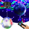 YCCOKJJ 10RPM Disco Ball with Motor and 6Inch Mirror Ball Plug/Battery Operated Disco