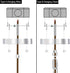 2 Pack 5-1/8 Inches Light Canopy Kit with Heavy Duty Replacement Ceiling Cover Plate & Mounting Hardware for Lighting