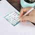 WAVEYU 8 Pads Cute Sticky Notes, Marble Designs, 3''x3'' Adhesive Sticky Notes for Home, Office, School Supplies