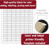 Small Sticky Labels, White Rectangular Labels 1" x 0.375 + Bonus Color Labels, 1660 Pack