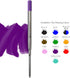 Monteverde Ballpoint Refill, Medium Point, Soft Roll, Pink - 2 per Pack, Fits Parker Ballpoint Pens (P132PK)