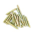 20pcs M5 40mm Dowel Iron Double Ended Zinc Plating Self-Tapping Thread to Wood Dowel